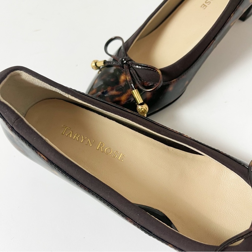 TARYN ROSE Fairlawn Tortoise Pump Heel size 5 - Picture 7 of 10